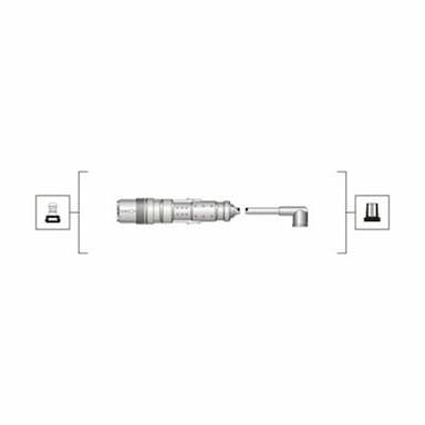 Augstsprieguma vadu komplekts MAGNETI MARELLI 941319170119 1