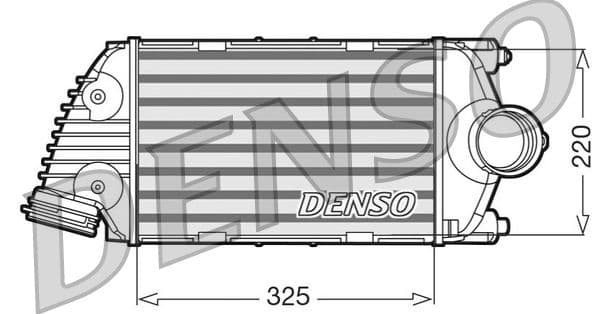 Starpdzesētājs DENSO DIT28016 1