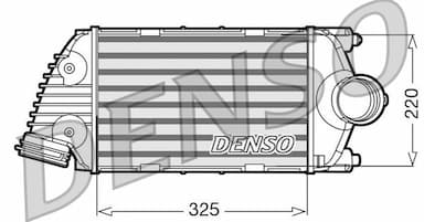 Starpdzesētājs DENSO DIT28016 1