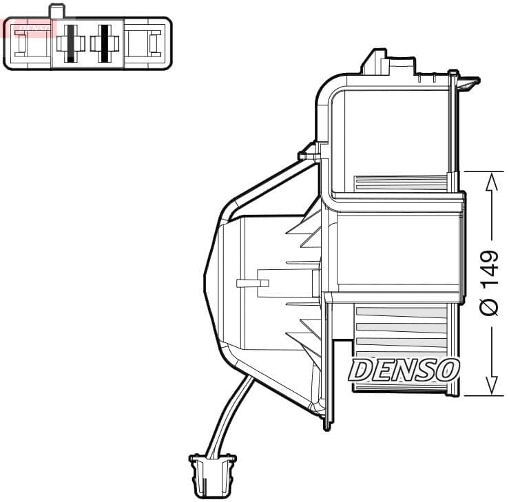 Salona ventilators DENSO DEA05007 1