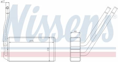 Siltummainis, Salona apsilde NISSENS 73000 6