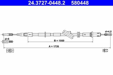 Trose, Stāvbremžu sistēma ATE 24.3727-0448.2 1