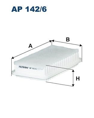 Gaisa filtrs FILTRON AP 142/6 1