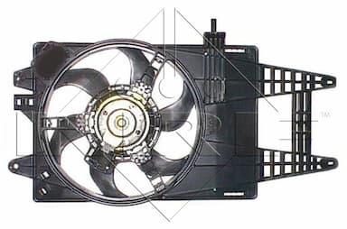 Ventilators, Motora dzesēšanas sistēma NRF 47244 1