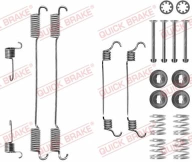 Piederumu komplekts, Bremžu loki QUICK BRAKE 105-0740 1