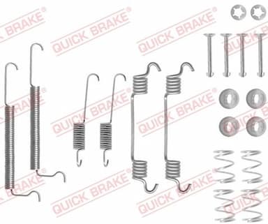 Piederumu komplekts, Bremžu loki QUICK BRAKE 105-0709 1