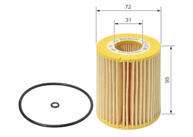 Eļļas filtrs BOSCH F 026 407 008 5