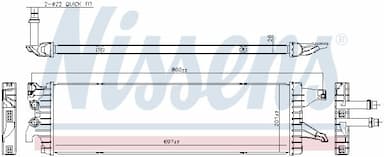 Radiators NISSENS 65347 2