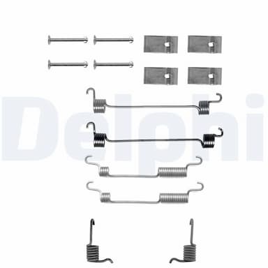 Piederumu komplekts, Bremžu loki DELPHI LY1210 1