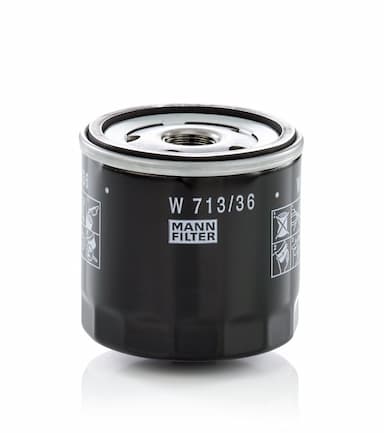 Eļļas filtrs MANN-FILTER W 713/36 1