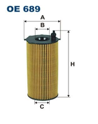 Eļļas filtrs FILTRON OE 689 1