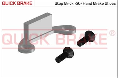 Piederumu komplekts, Stāvbremzes mehānisma bremžu loks QUICK BRAKE 105-0481 1