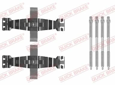 Piederumu komplekts, Disku bremžu uzlikas QUICK BRAKE 109-0022 1