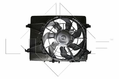 Ventilators, Motora dzesēšanas sistēma NRF 47284 1