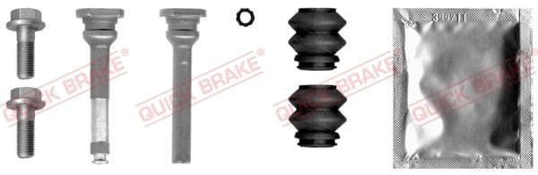 Virzītājčaulu komplekts, Bremžu suports QUICK BRAKE 113-1374X 1