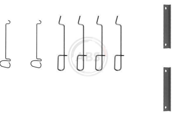 Piederumu komplekts, Disku bremžu uzlikas A.B.S. 1070Q 1