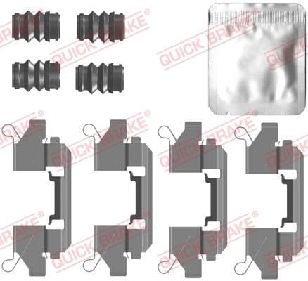 Piederumu komplekts, Disku bremžu uzlikas QUICK BRAKE 109-0111 1