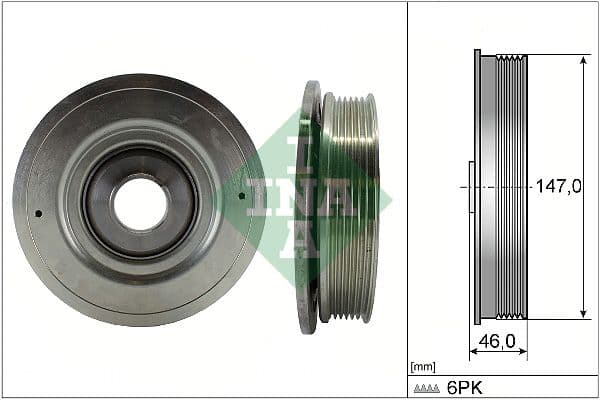 Piedziņas skriemelis, Kloķvārpsta Schaeffler INA 544 0094 10 1