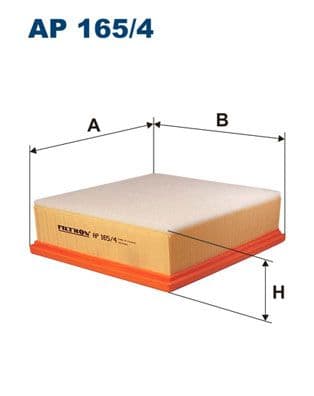 Gaisa filtrs FILTRON AP 165/4 1