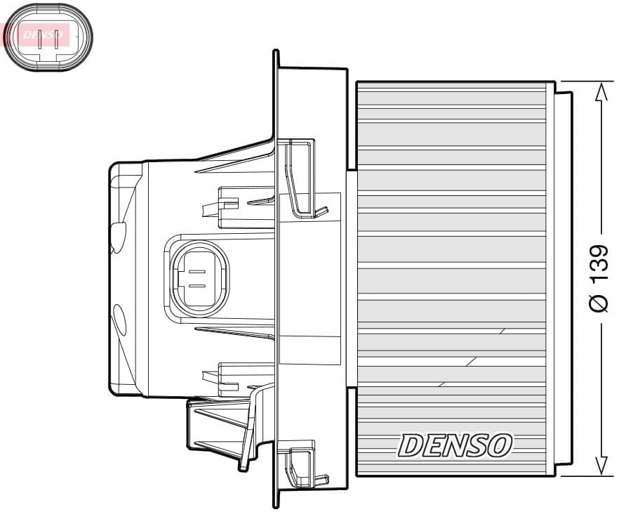 Salona ventilators DENSO DEA21012 1