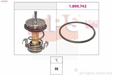 Termostats, Dzesēšanas šķidrums EPS 1.880.990 1