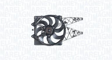 Ventilators, Motora dzesēšanas sistēma MAGNETI MARELLI 069422484010 1