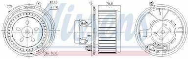 Salona ventilators NISSENS 87185 5