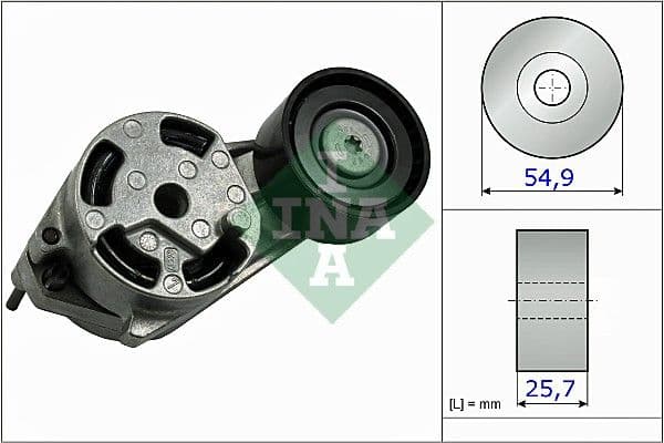 Siksnas spriegotājs, Ķīļsiksna Schaeffler INA 534 0516 10 1