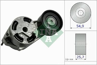 Siksnas spriegotājs, Ķīļsiksna Schaeffler INA 534 0516 10 1