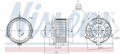 Salona ventilators NISSENS 87248 6