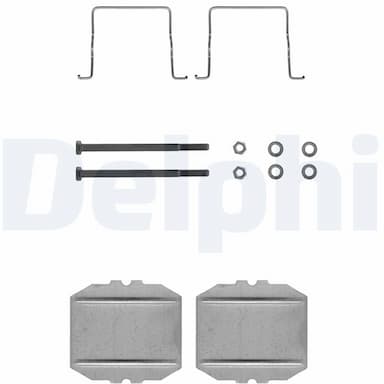 Piederumu komplekts, Disku bremžu uzlikas DELPHI LX0122 1