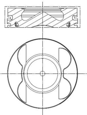 Virzulis MAHLE 001 PI 00107 000 1