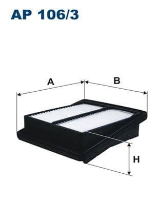 Gaisa filtrs FILTRON AP 106/3 1