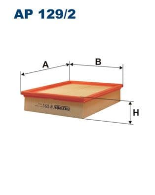 Gaisa filtrs FILTRON AP 129/2 1