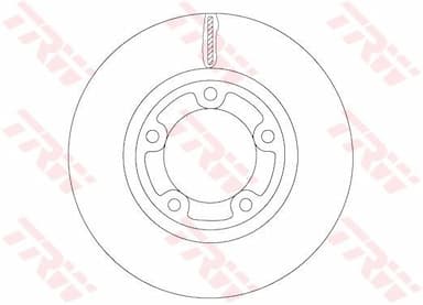 Bremžu diski TRW DF6712 1