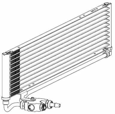 Eļļas radiators, Automātiskā pārnesumkārba MAHLE CLC 232 000P 2