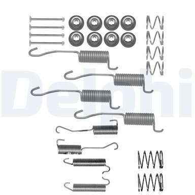 Piederumu komplekts, Bremžu loki DELPHI LY1260 1