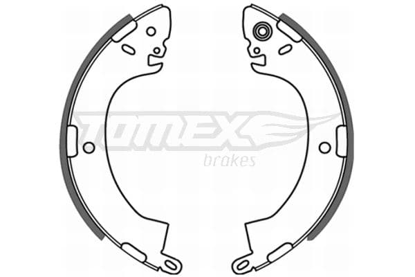 Bremžu loku komplekts TOMEX Brakes TX 21-44 1