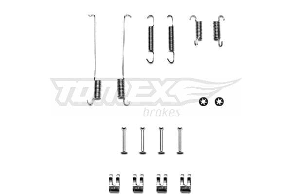 Piederumu komplekts, Bremžu loki TOMEX Brakes TX 40-22 1