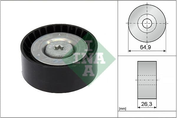 Parazīt-/Vadrullītis, Ķīļrievu siksna Schaeffler INA 532 0905 10 1