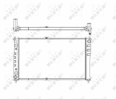 Radiators, Motora dzesēšanas sistēma NRF 53484 4