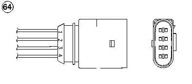 Lambda zonde NTK 91822 1