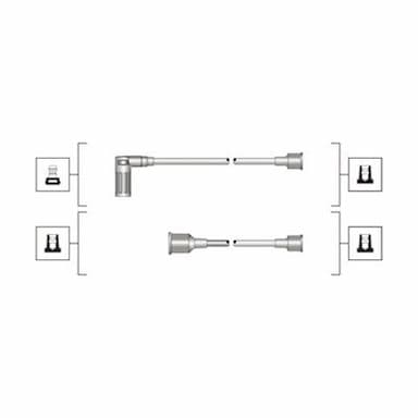 Augstsprieguma vadu komplekts MAGNETI MARELLI 941319170094 1