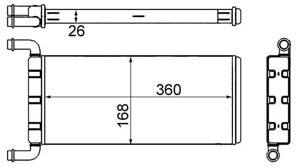 Siltummainis, Salona apsilde MAHLE AH 241 000S 1