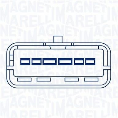 Stikla pacelšanas mehānisms MAGNETI MARELLI 350103105700 2