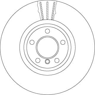 Bremžu diski TRW DF6615S 1