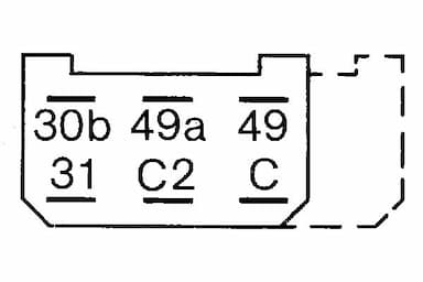 Pagrieziena signāla pārtraucējs BOSCH 0 335 215 154 5