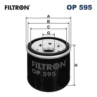 Eļļas filtrs FILTRON OP 595 1