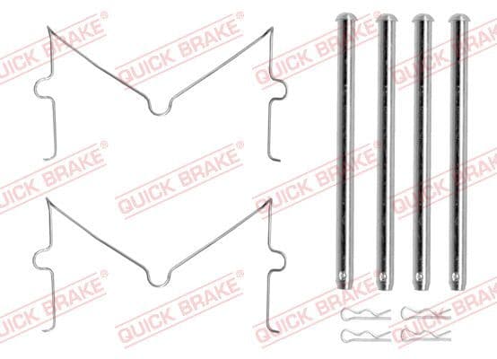 Piederumu komplekts, Disku bremžu uzlikas QUICK BRAKE 109-0180 1