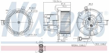 Salona ventilators NISSENS 87406 6